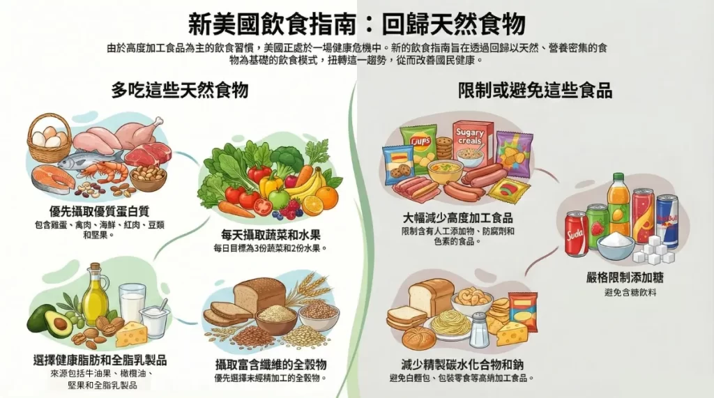 從生醫角度來看美國最新飲食指南(2025-2030) 2 美國最新飲食指南dietary guidelines for Americans_Figure1
