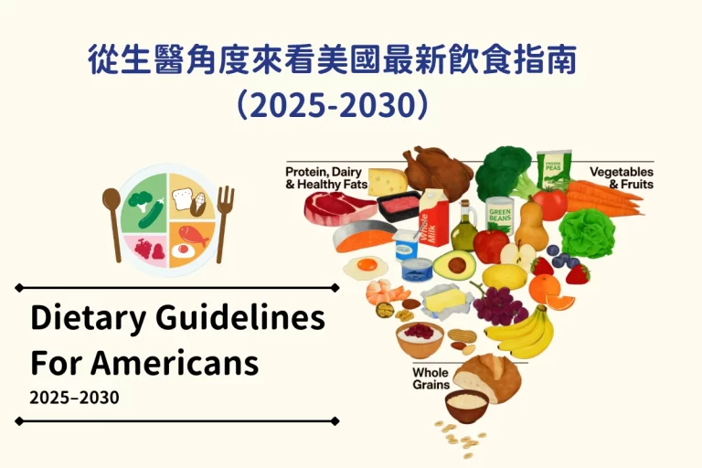 從生醫角度來看美國最新飲食指南(2025-2030) 1 dietary guidelines for Americans_cover