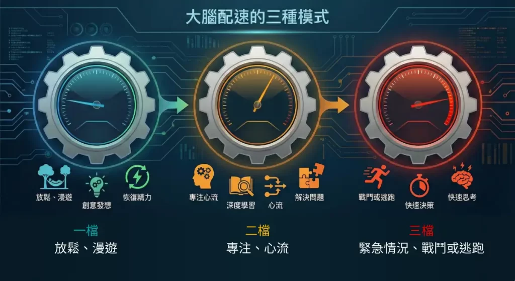 《大腦配速的心流工作術》讀後心得:學會大腦的 3 種檔位,讓專注力與創意自由切換 3 大腦配速的心流工作術_Figure2