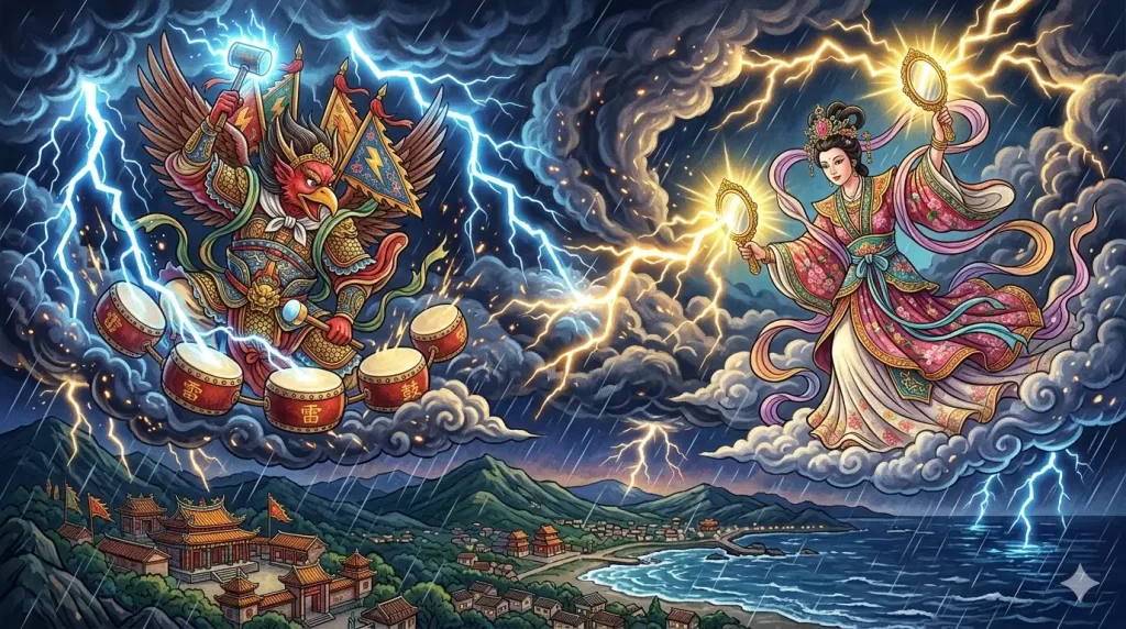 《眾神之島3》心得:台灣的信仰日常 2 眾神之島3_雷公與電母