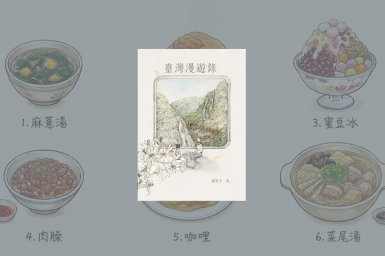 《臺灣漫遊錄》讀後心得:一本結合美食、遊記、百合的「偽譯作」小說 12 臺灣漫遊錄 Taiwan Travelogue cover